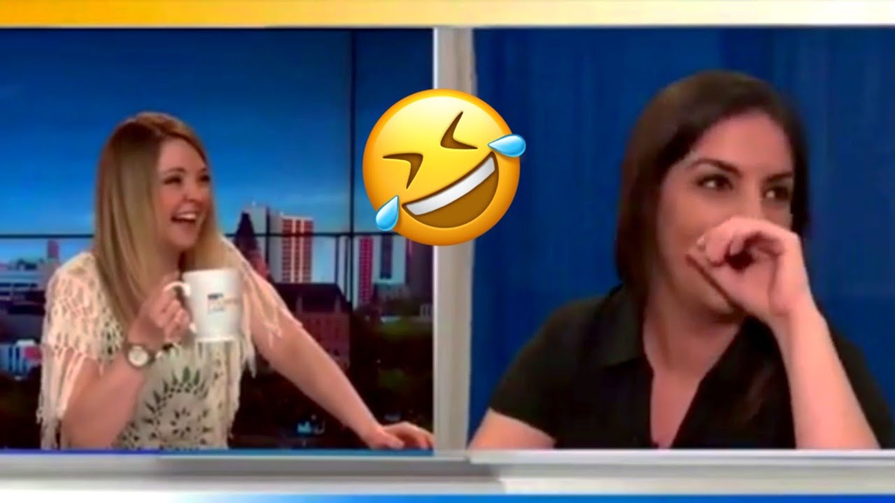 News anchors can't stop laughing #30. Legendary News Bloopers