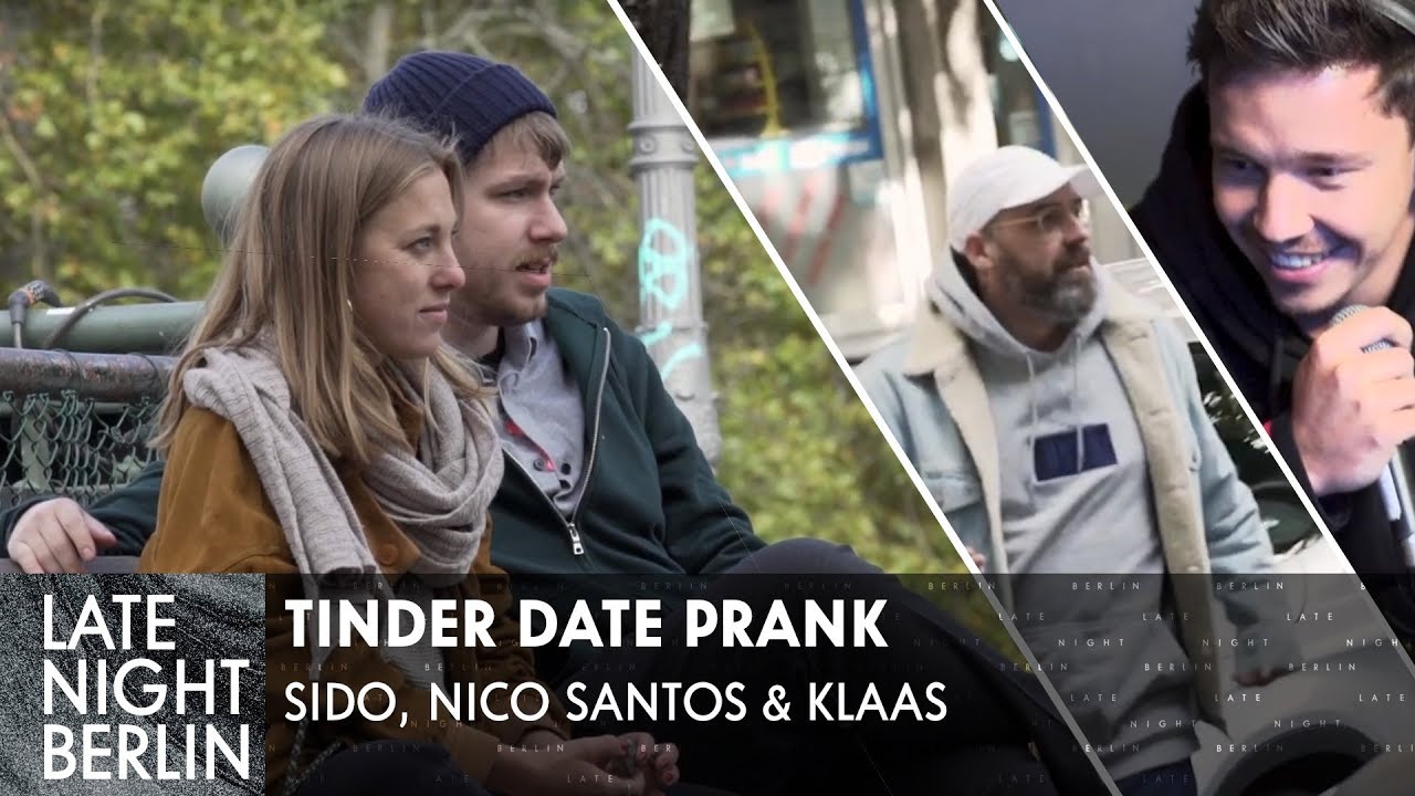 Sido & Klaas helfen heimlich beim ersten Date: Tinder Date Prank | Late Night Berlin | ProSieben
