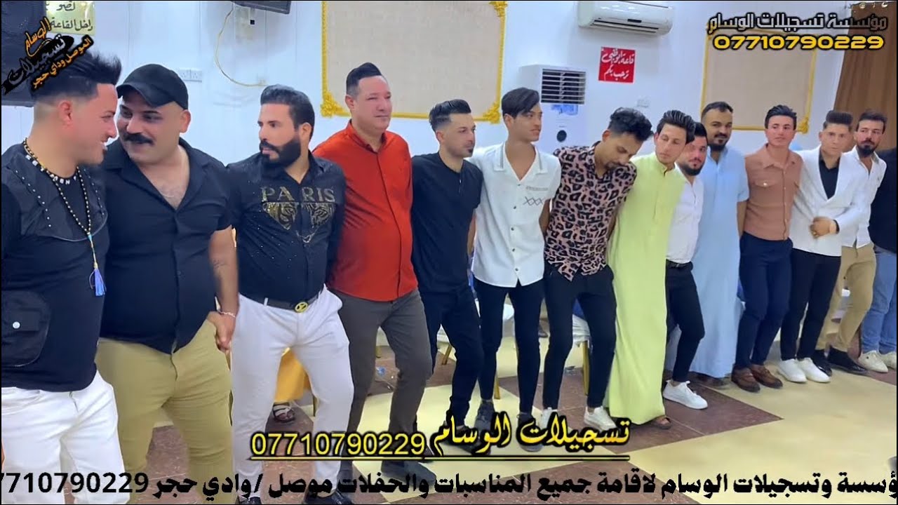 الفنانين يونس الجبوري و ظاهر السبعاوي و عبد الرحمن المايسترو عاصف الديري ابوظبي زواج مهند الطائي