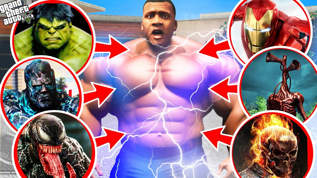 GTA 5 :  Franklin Trying To Become New Avenger & Join Avengers Army in GTA 5 ! (GTA 5 mods)