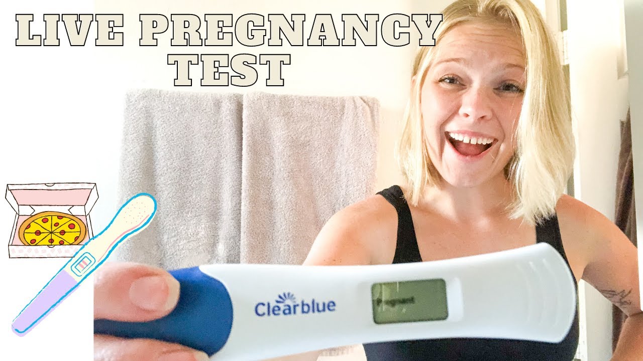 LIVE PREGNANCY TEST 2021 + HUBBY REACTION TO PREGNANCY // Baby #2 // German mom living in America
