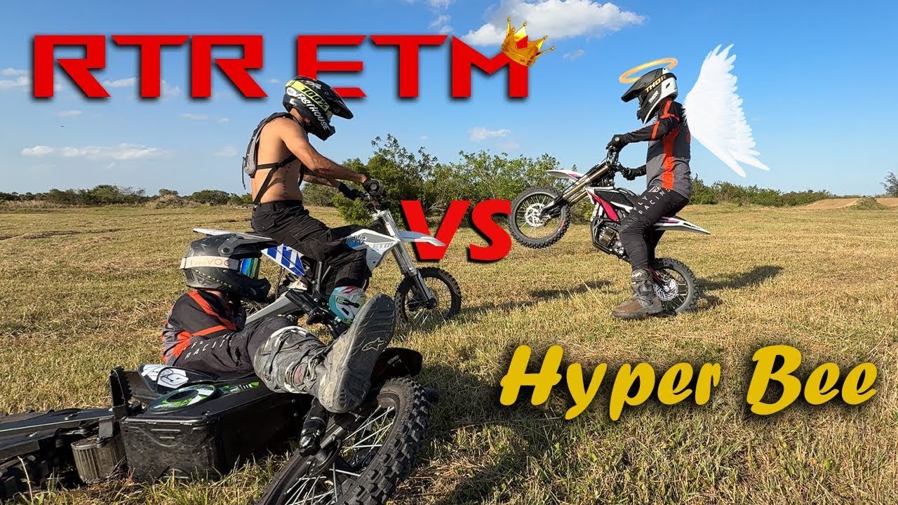 RTR ETM VS Surron Hyper Bee | It's Not Even Fair...