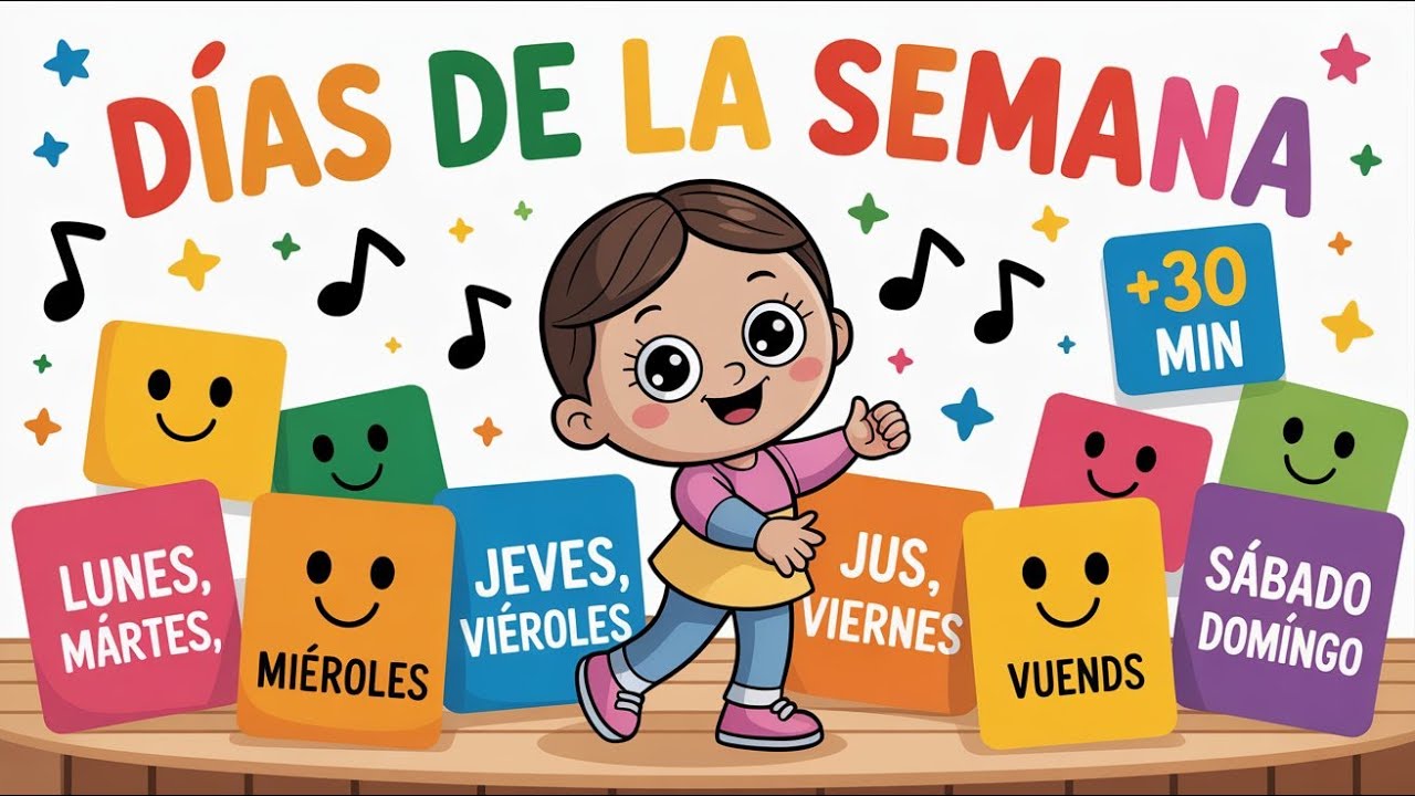 Pin Pon y los Días de la Semana 🗓️ Canciones para Aprender y Bailar | Mix 2026🎵 Música infantil