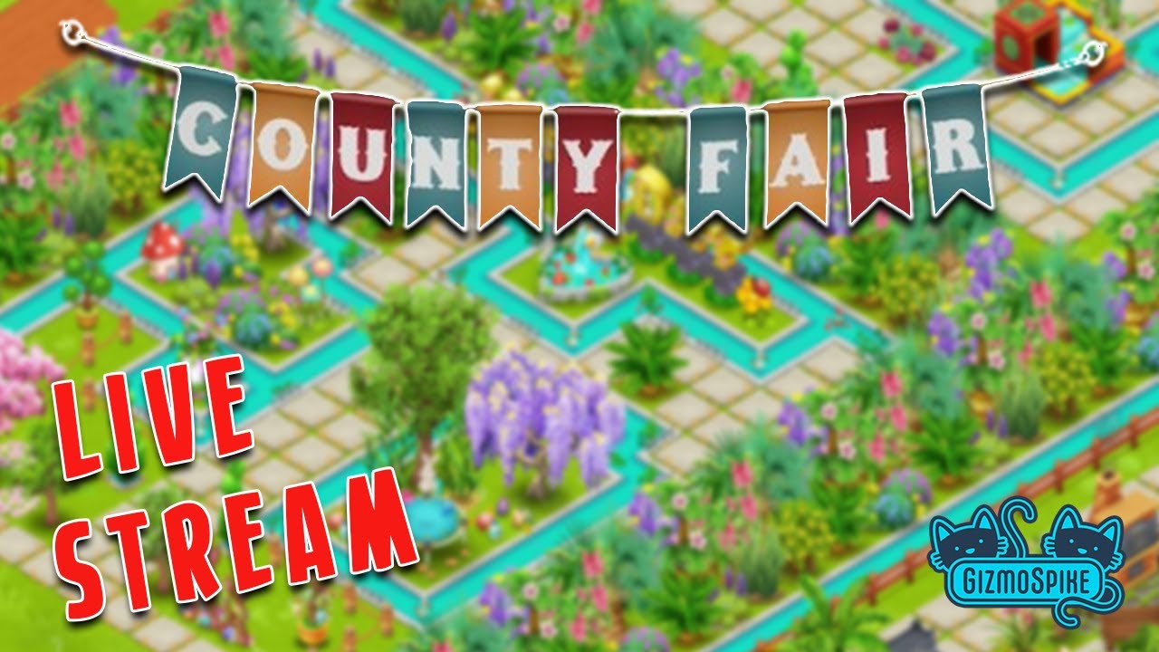 Hay Day LIVE-Restart Farming, County Fair and a little Mystery Derby!!