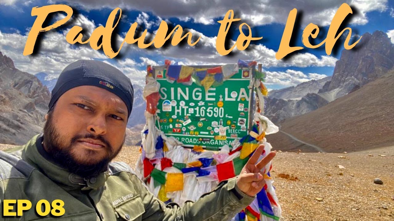 Padum to Leh | Extreme Ladakh~Zanskar Solo Ride 2021 | EP 08