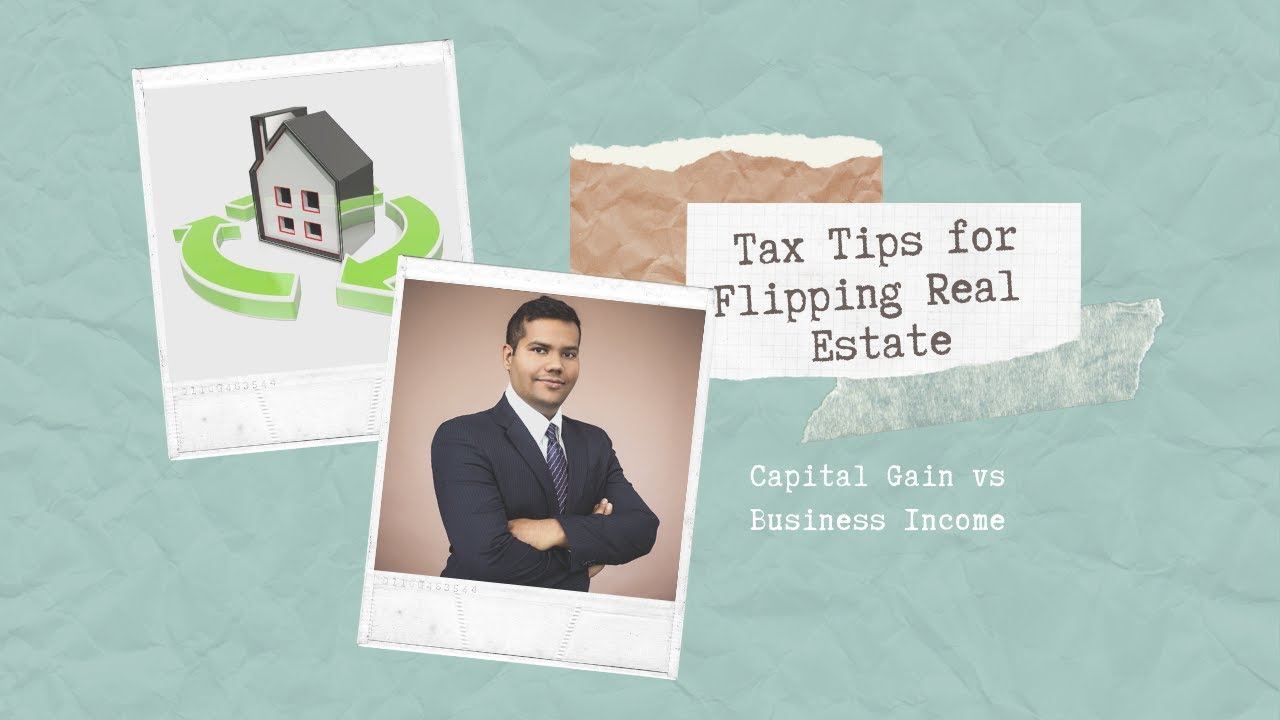 How to save taxes on flipping Canadian Real Estate