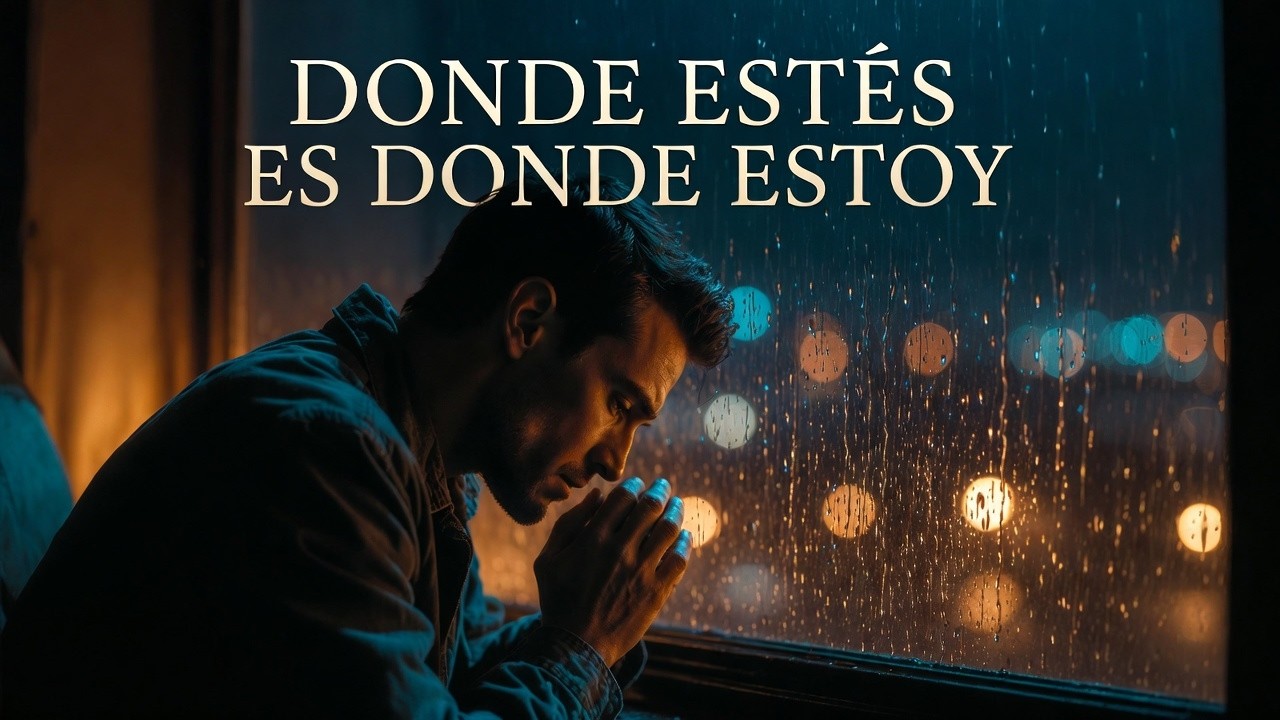DONDE ESTÉS ES DONDE ESTOY – Bolero Romántico que Rompe el Alma | Homenaje estilo Carlos Rivera