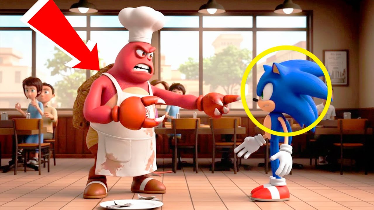 Sonic loses his job and karma comes around. #sonic #comedy #shorts