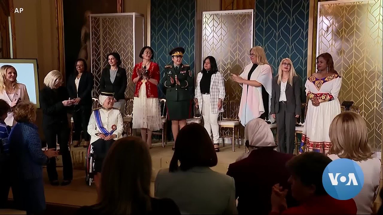 White House Hosts International Women of Courage Awards | VOANews