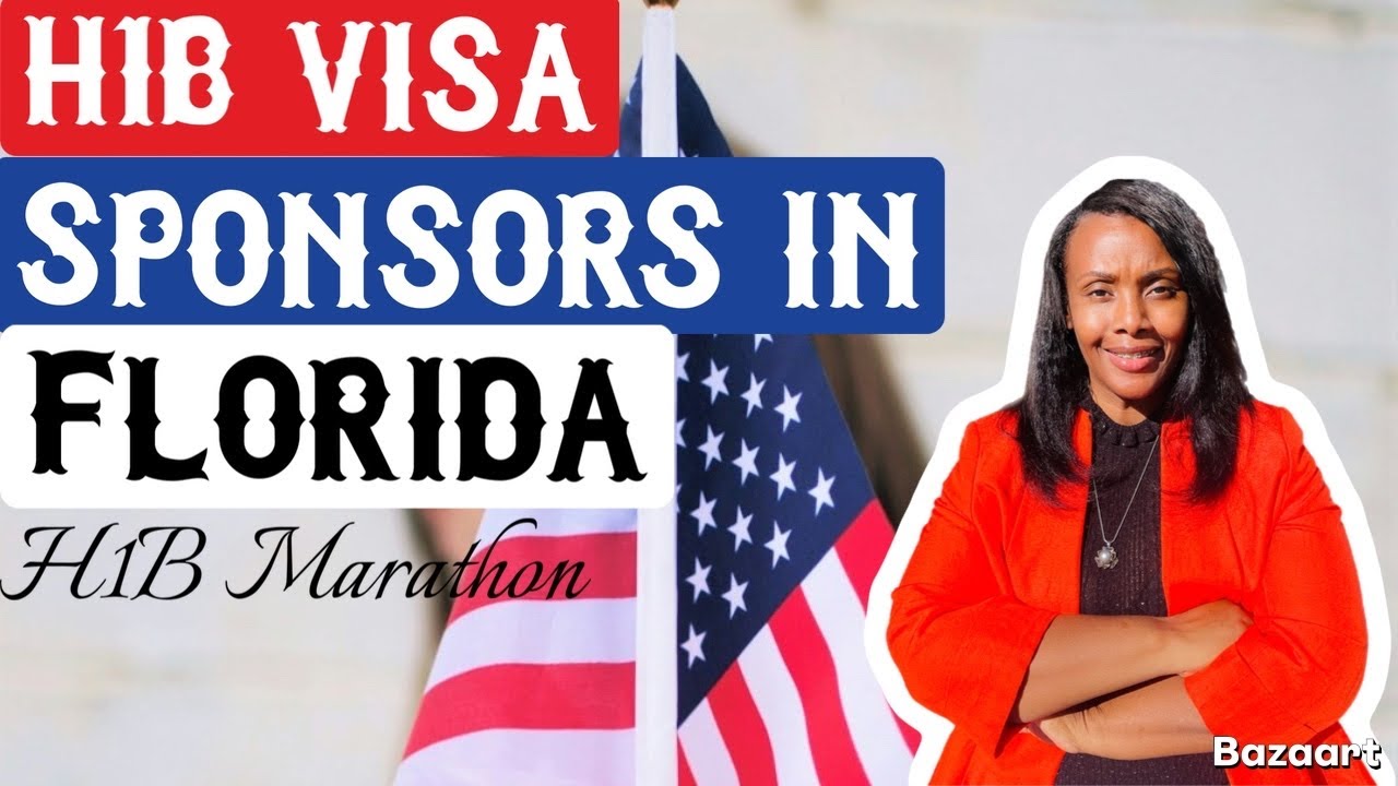 H1B VISA SPONSORSHIP IN FLORIDA USA! H1B MARATHON!