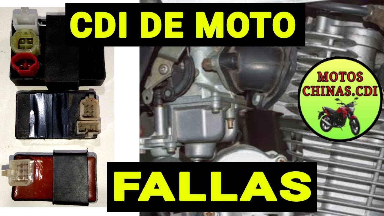 Fallas del CDI de la Moto 🔴🔴🔴