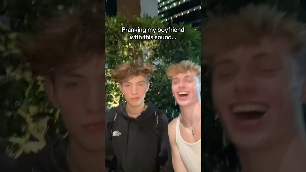He was not happy that I pranked him #prank #couple #funny #lgbt #shorts #gay