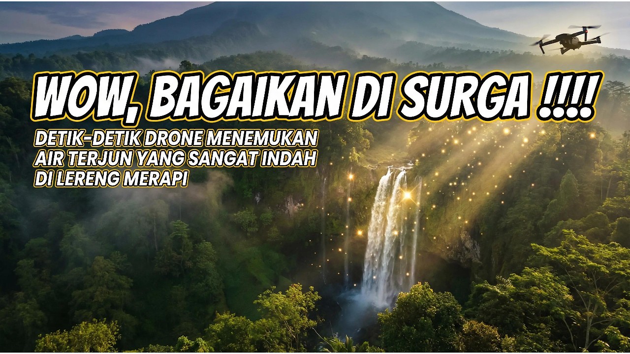 TERBONGKAR! Keindahan Rahasia Merapi yang Jarang Terekspos