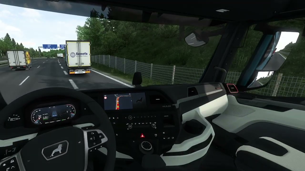ETS2 Gameplay (1.57)+MOD´s /// Folge 4 ///  Teil 2/2 Graz (AT) - Kassel (DE)