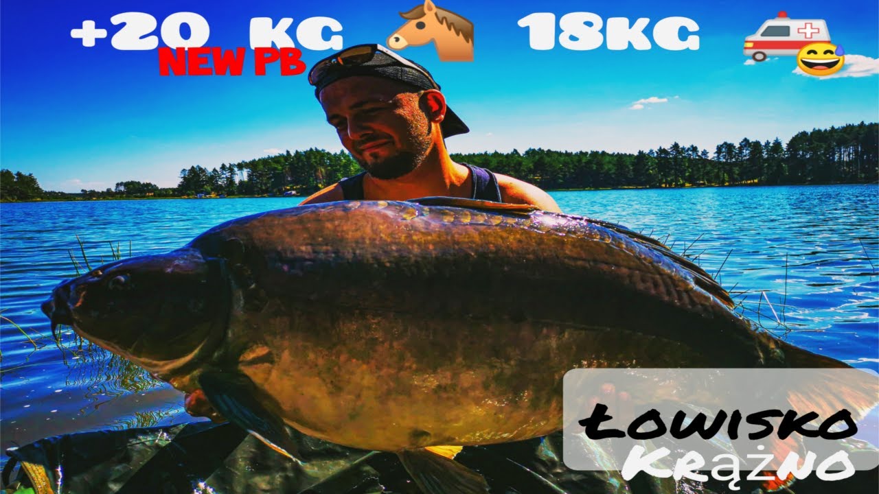 Vlog5 - Niezapomniana Zasiadka/Pierwszy Karp +20kg/ Krążno