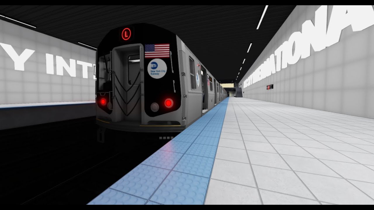 Roblox R160A L Train From Basic Terminal To Basic City International Airport