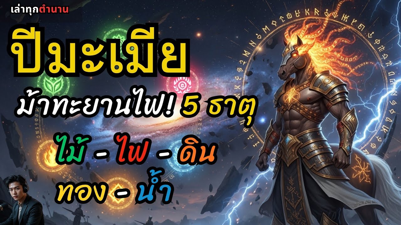 [12 ปีนักษัตร]ม้าทะยานไฟ! 5 ธาตุแห่งปีมะเมีย – ปลุกพลังผู้นำให้พุ่งทะยานไม่ตกม้า