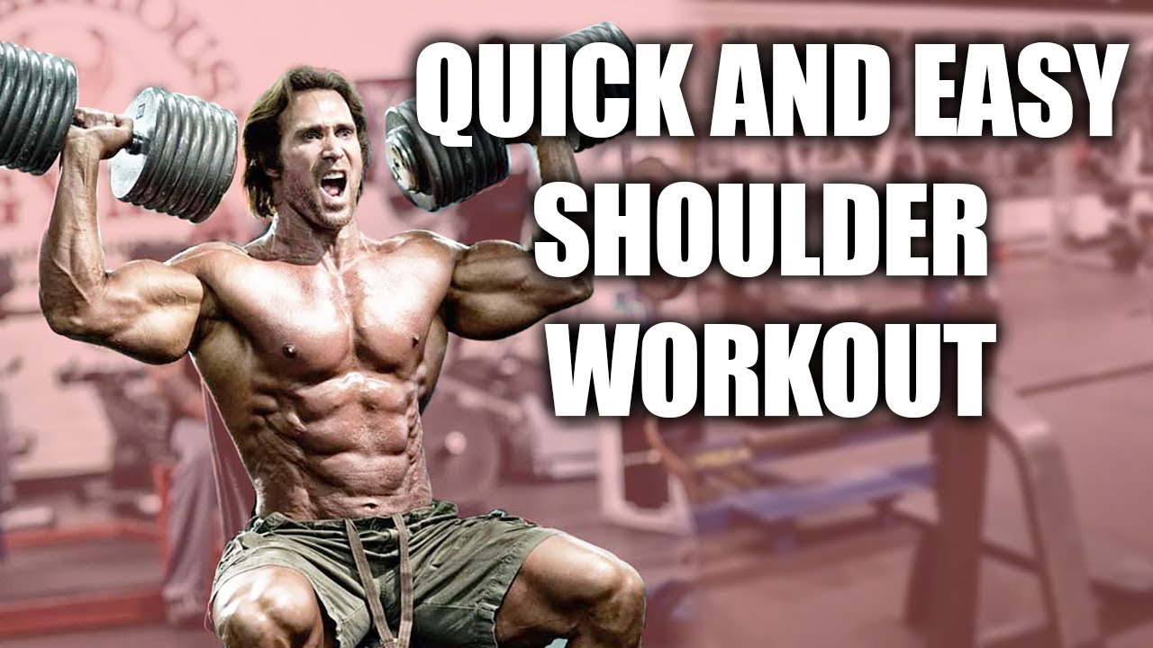 Quick And Easy Shoulder Workout | Mike O'Hearn And Billy Gunn