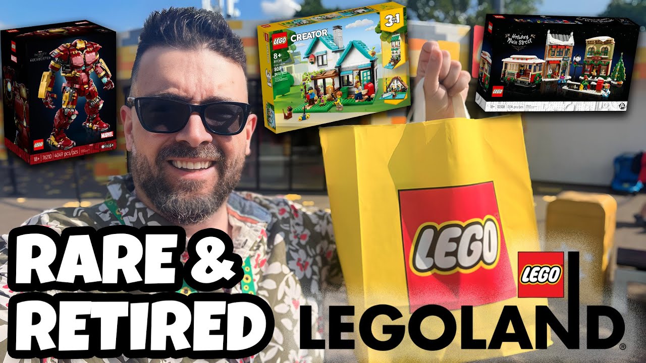 Inside Every LEGO Shop at LEGOLAND Windsor! (Rare & Retired Sets Found!)
