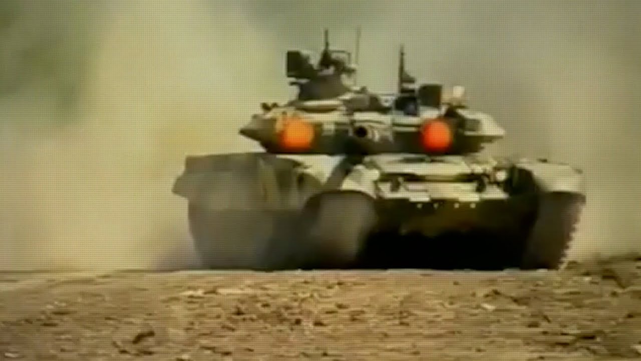 VŨ KHÍ NGA: Xe tăng T-90 với đôi 