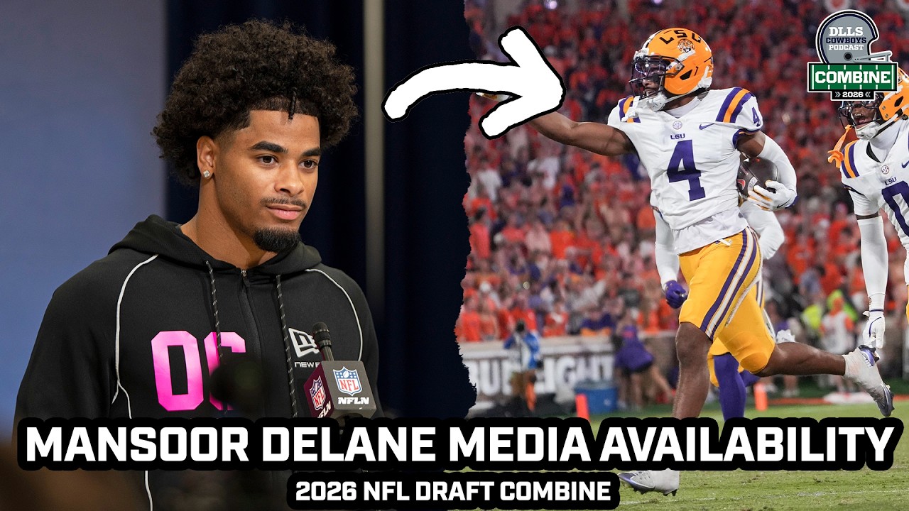 The Cowboys Are FIRMLY On LSU CB Mansoor Delane’s Radar