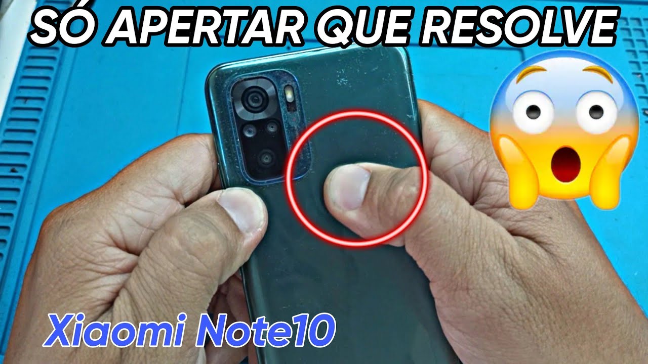 Xiaomi Note 10S Não Carrega 4 passos para resolver, troca de conector de carga