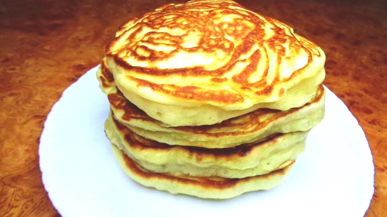 Панкейки, пышные и вкусные