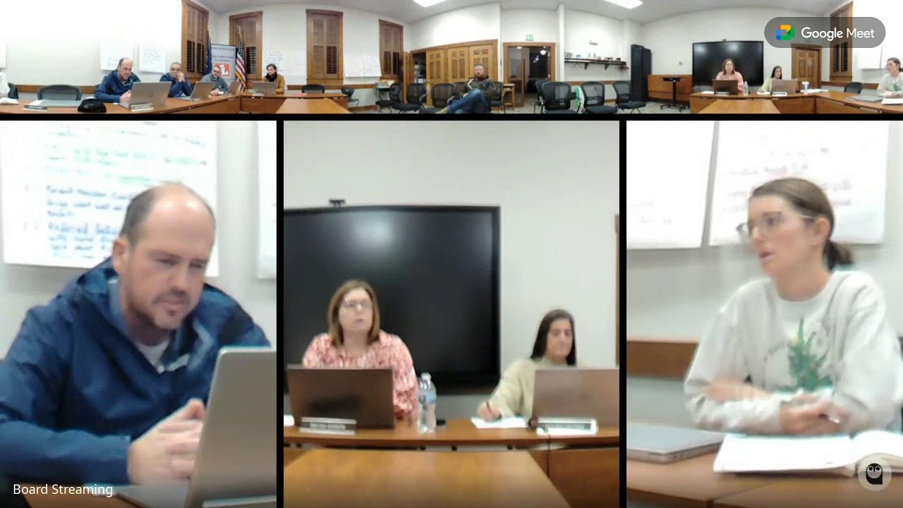 December 25 Board Mtg