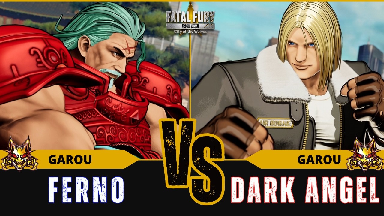 FF:CotW 🐺 FERNO (Krauser) vs DARK ANGEL (Terry Bogard)⭐Replay Match - FATAL FURY: CotW - 6/26