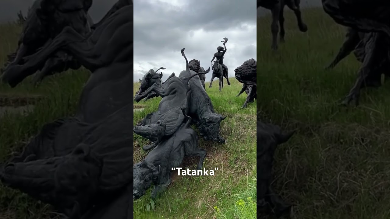 3rd Largest  bronze Statue in the world &ldquo;Tatanka&rdquo; means bison #southdakota #buffalo #tatanka