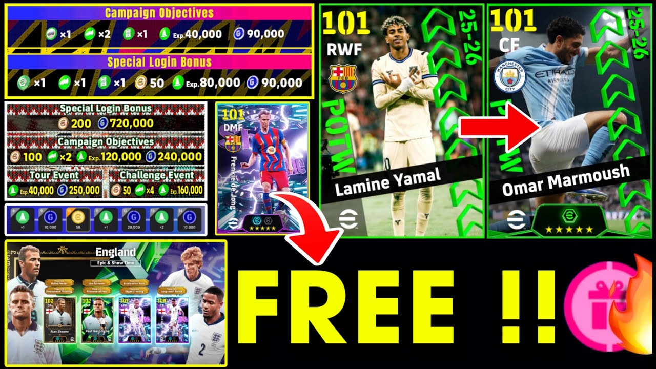 eFootball™ 2026: Самые масштабные обновления!! 🔥 Новые награды за кампании, новые игроки ePoint, ...