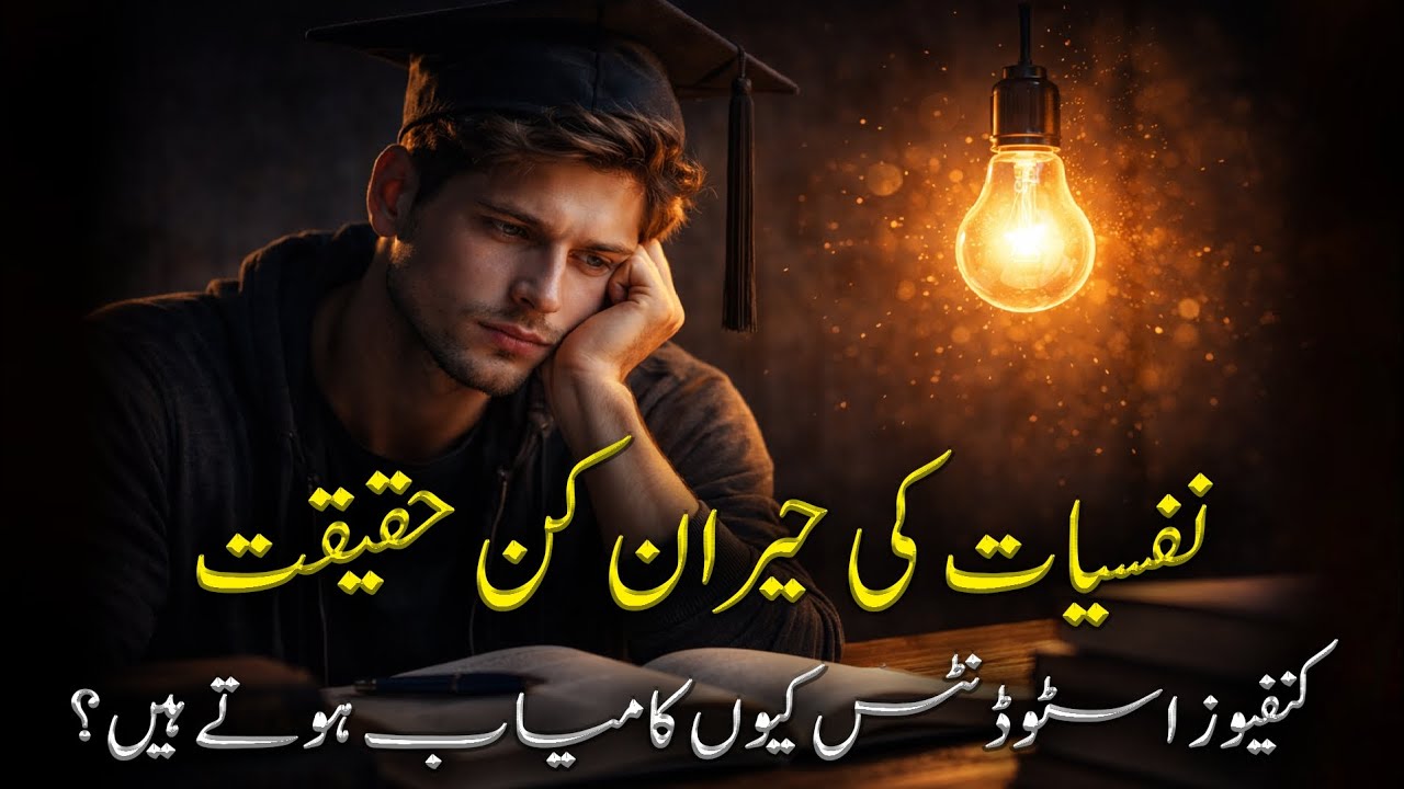 Kanfues Students Q kambyab Hoty Hy | Nafsyat Ki Hyran Kun Haqeeqat | Mind Psychology in Urdu Hindi 