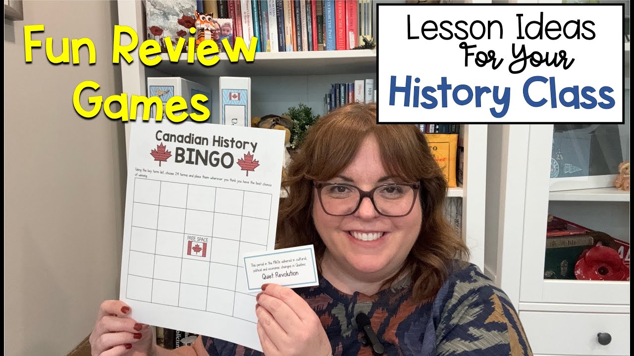 Fun Review Games: Lesson Ideas for a HISTORY CLASSROOM | Teaching Ideas #7