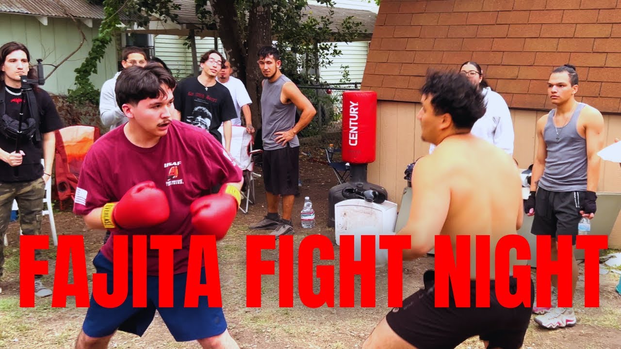 FFN|JORDAN VS ALBERT|FAJITA PROMOTIONS BACKYARD BOXING
