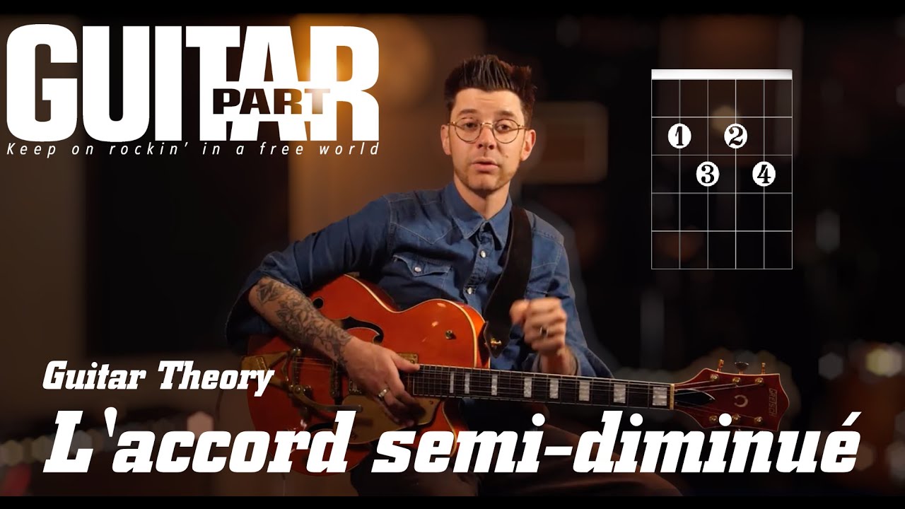 L'utilisation de l'accord semi-diminué - Victor Pitoiset - Guitar Part 349