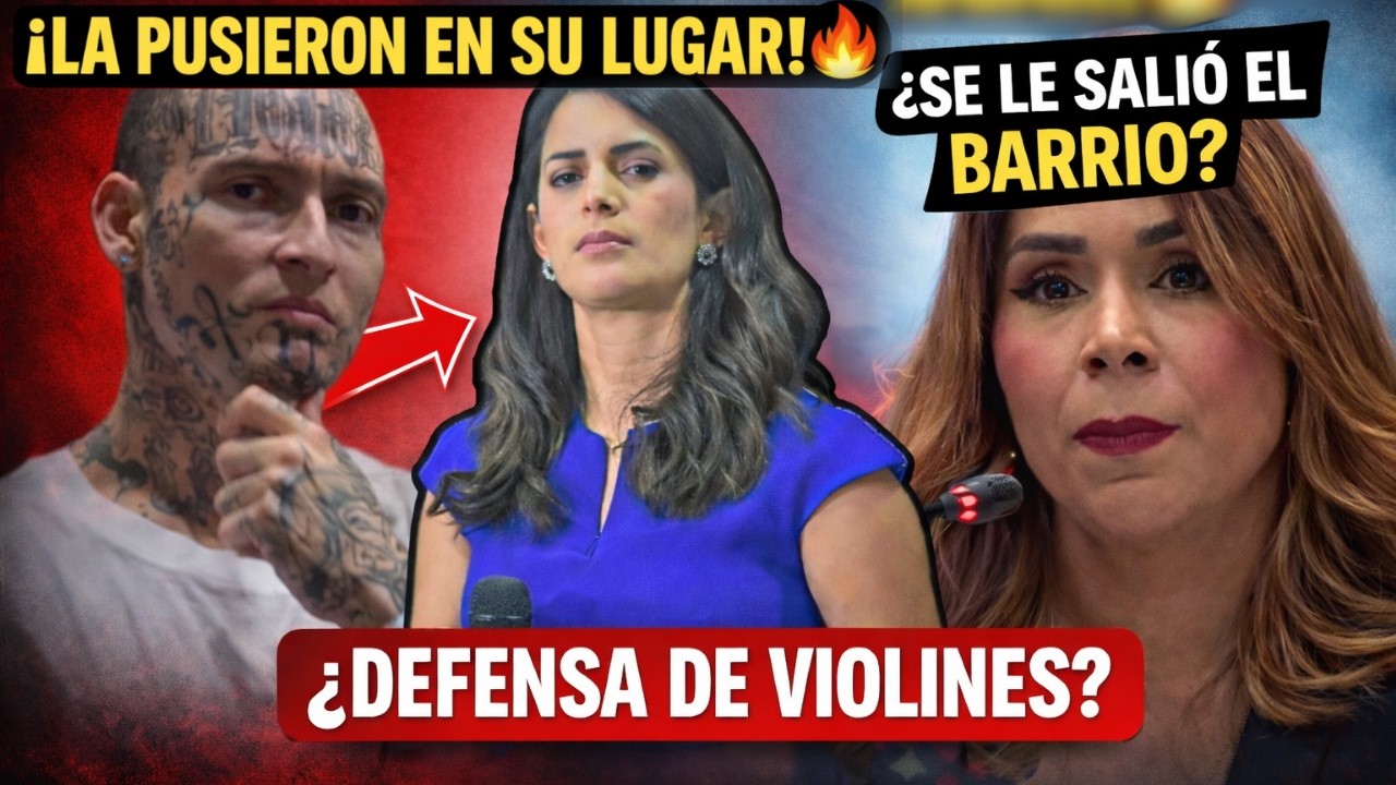Una madre salvadoreña PONE EN SU LUGAR a Claudia Ortiz ¿por defender violines?