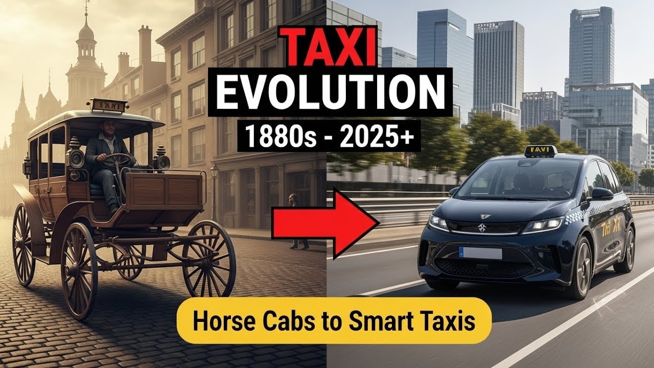 Evolution of Taxis. From 1880s to Present (2025+)