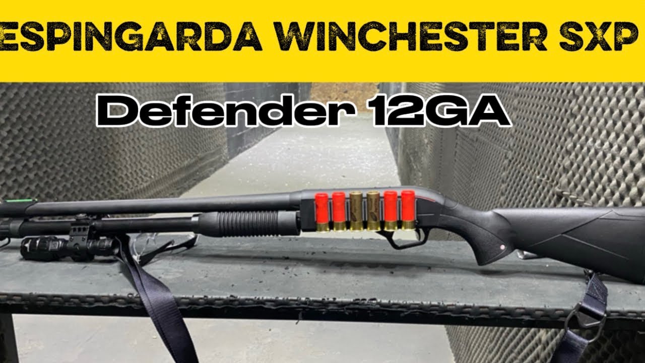 Espingarda Winchester SXP Defender cal.12ga