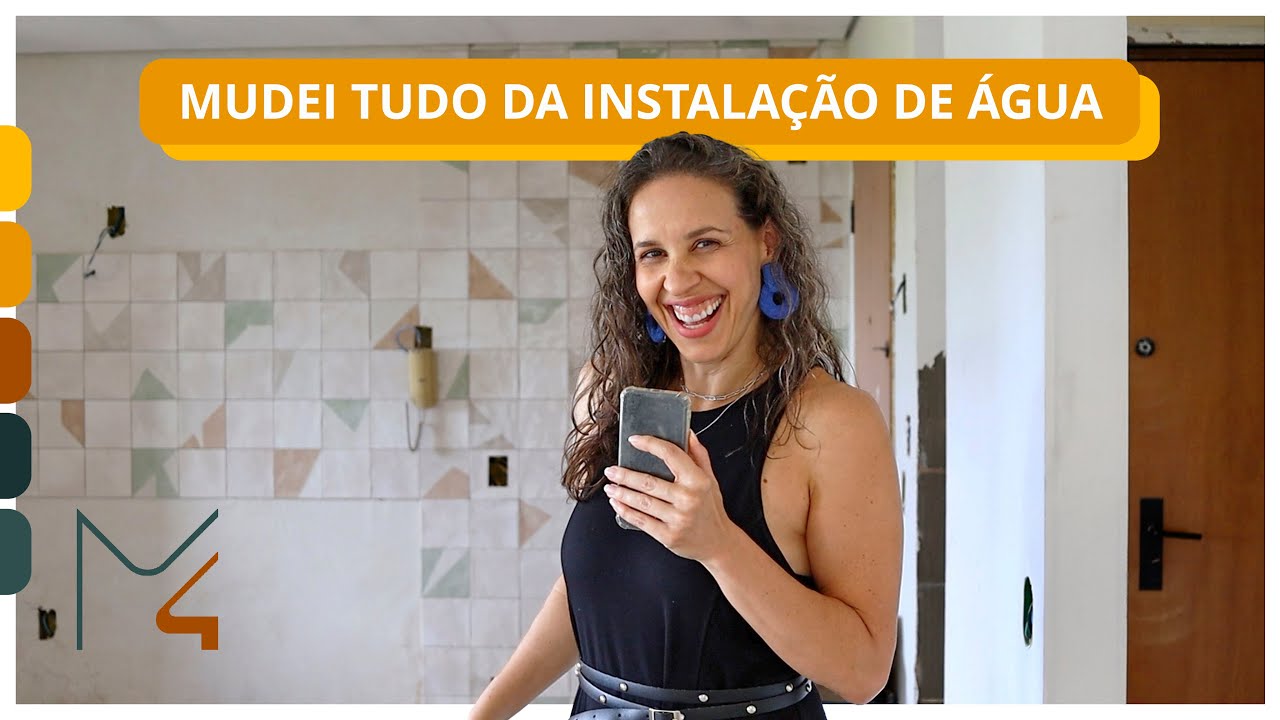 COMO MUDAR OS PONTOS DE ÁGUA DA SUA COZINHA