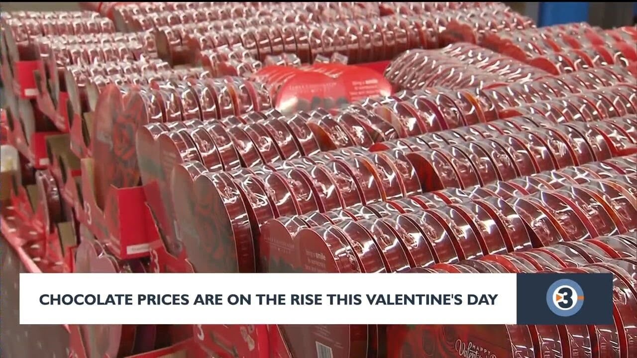 Chocolate prices are on the rise