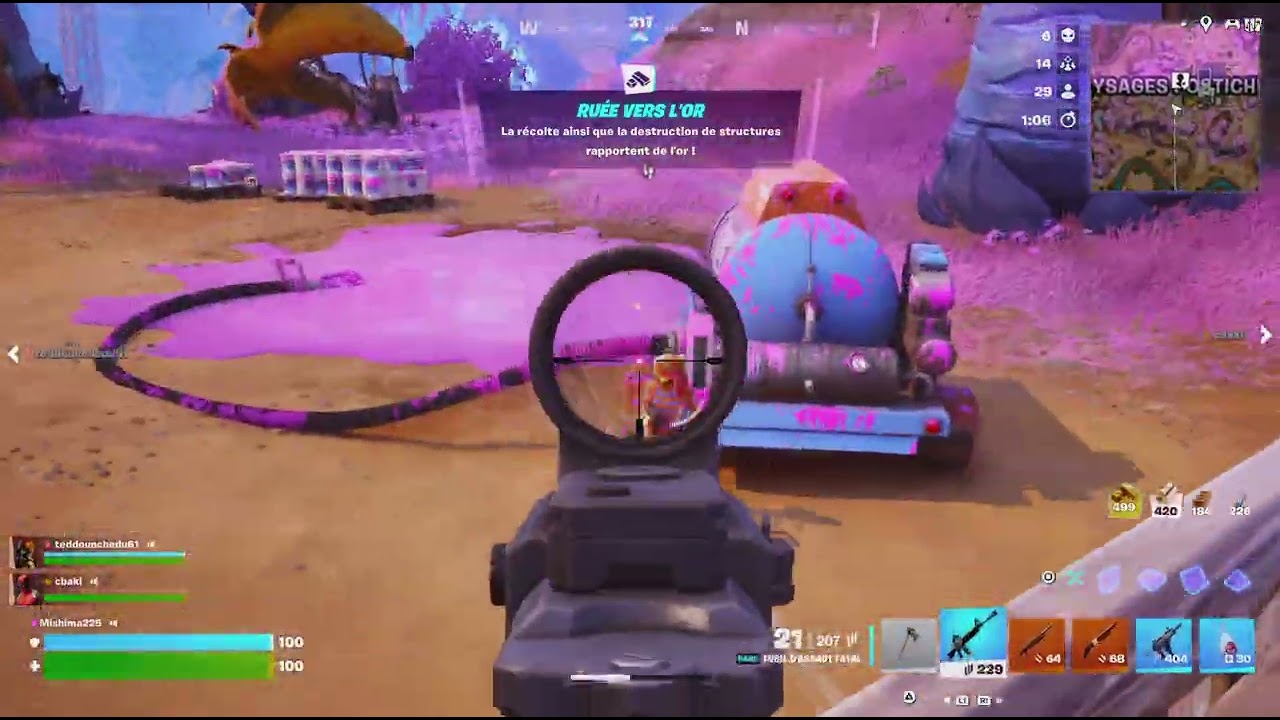 Fortnite BATTLE royal section