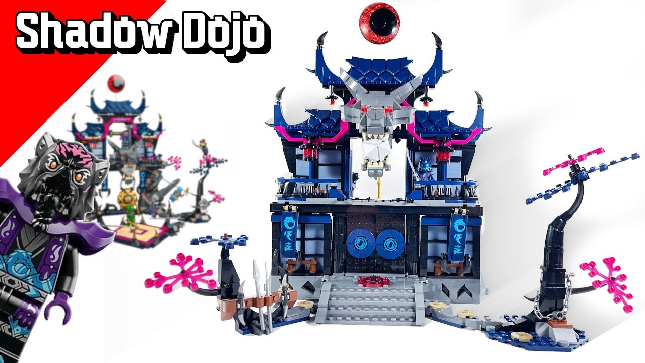 Custom LEGO Wolf Mask Shadow Dojo from NINJAGO Dragons Rising Season 2