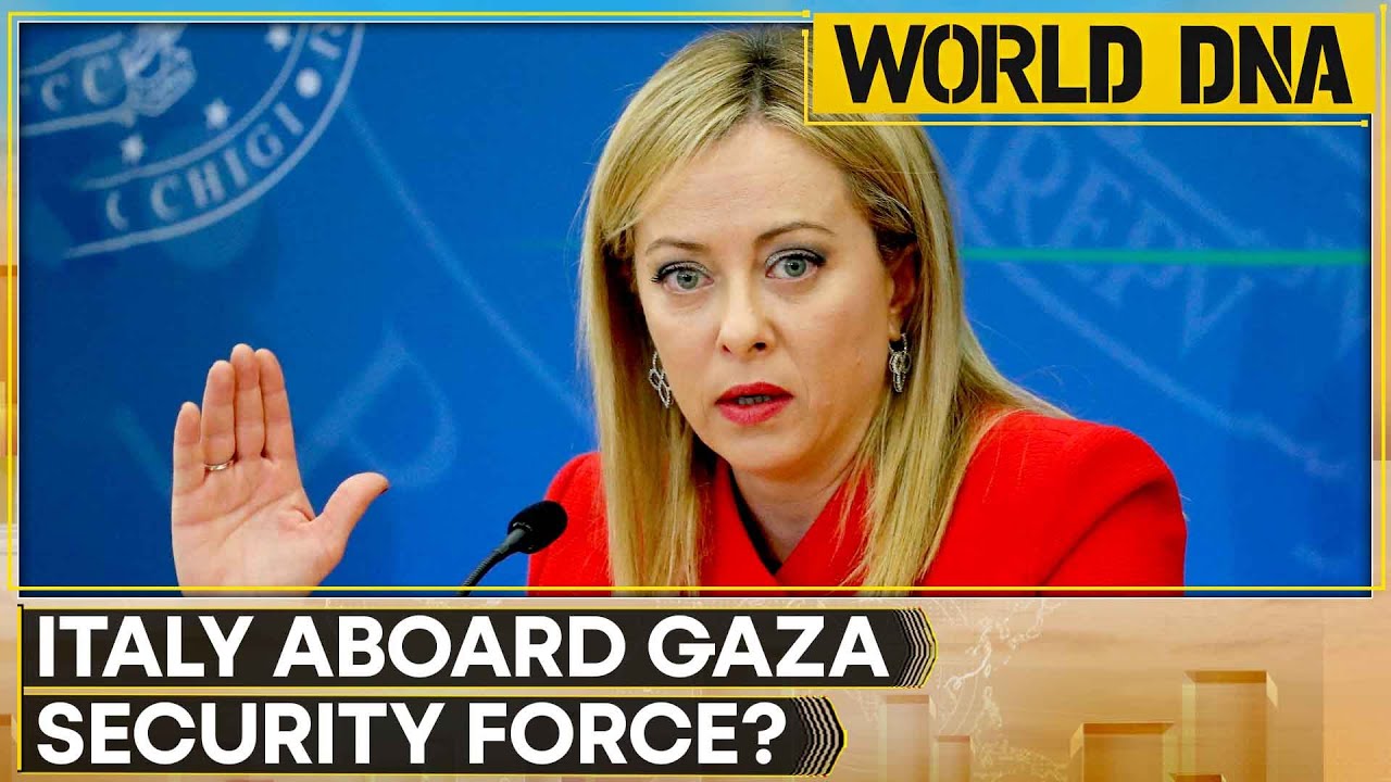 Gaza Peace Board: Trump Taps Italy for Gaza Peace Force Founding Role | WION World DNA