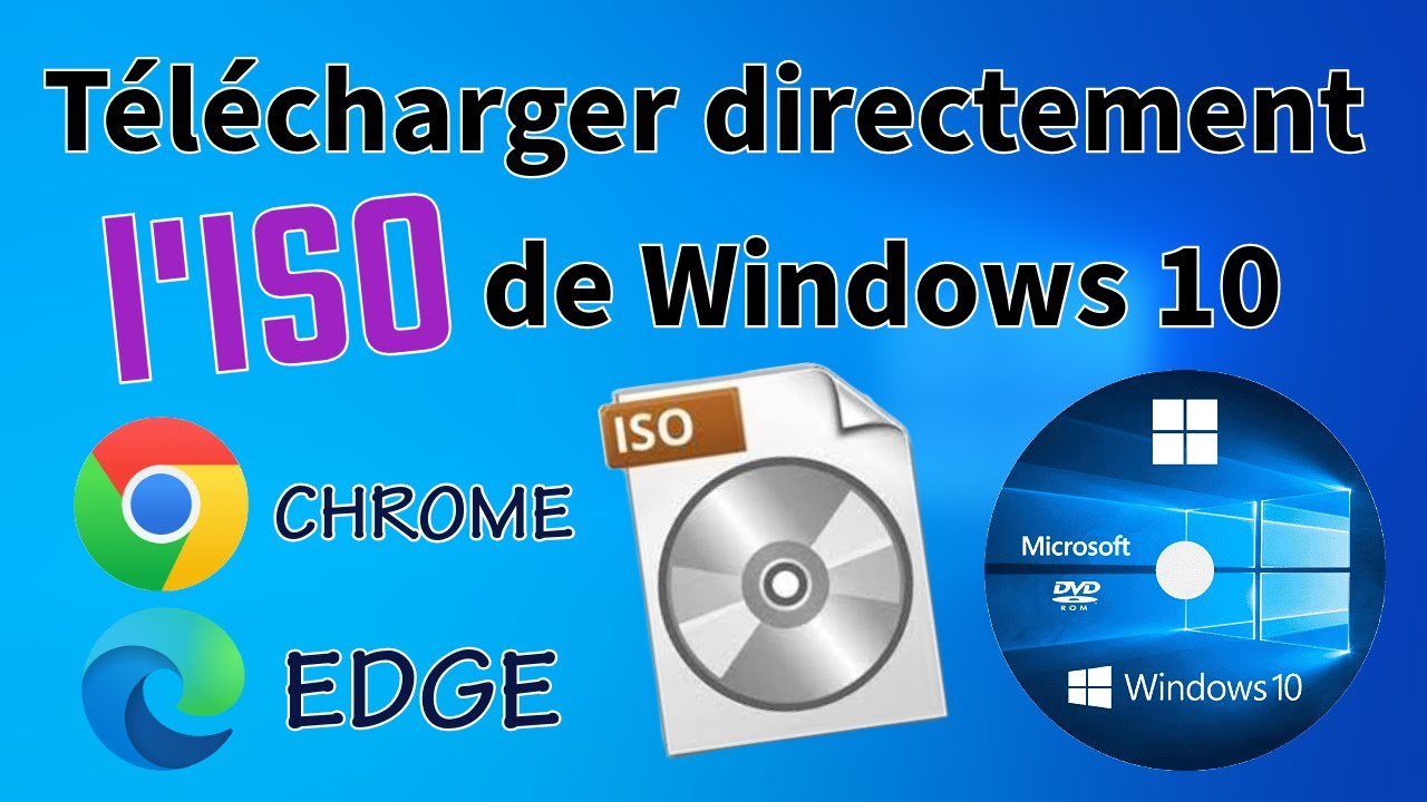 T&eacute;l&eacute;charger directement l'ISO de Windows 10