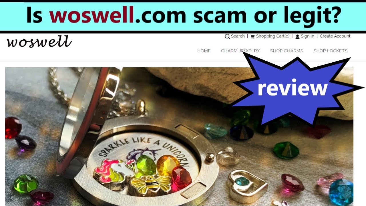 woswell.com - scam or legit store with jewelry? My review