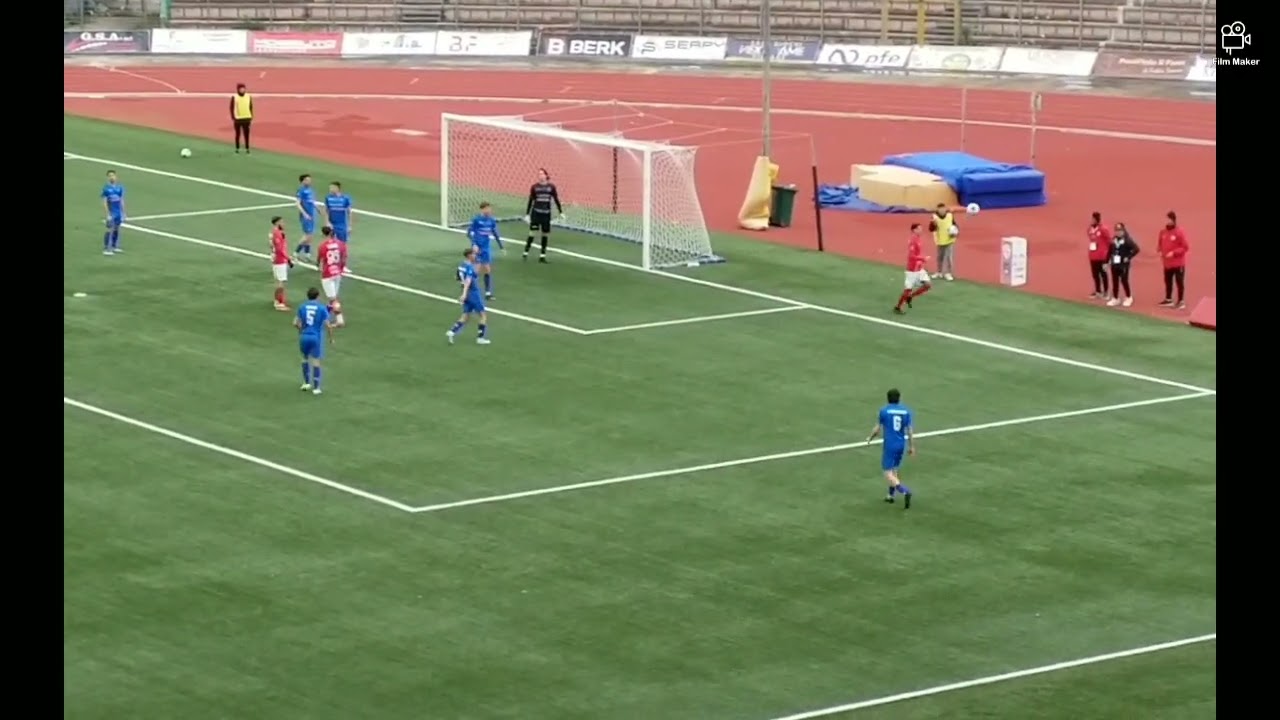 Riprese di Calcedonio Iacuzzo Ampia sintesi di Fc.Nissa  - Ragusa 1 - 0