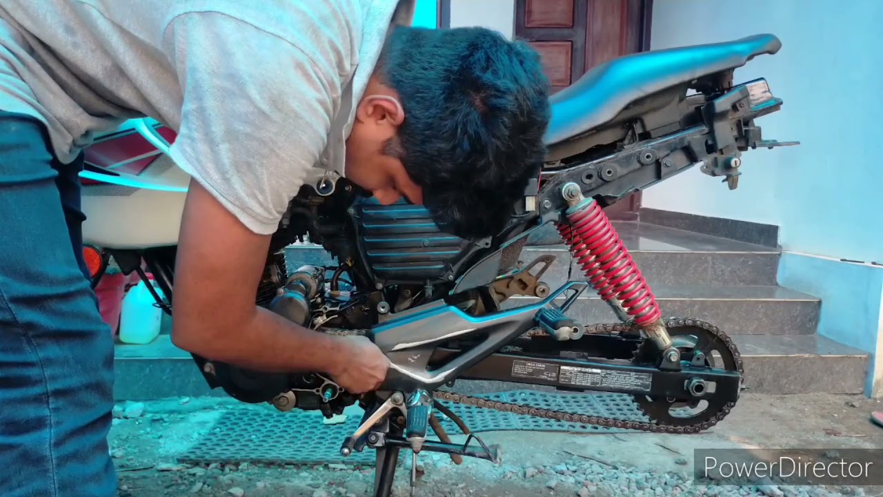 How to fix Rear Disc Brake in Karizma R, Simple and stylish