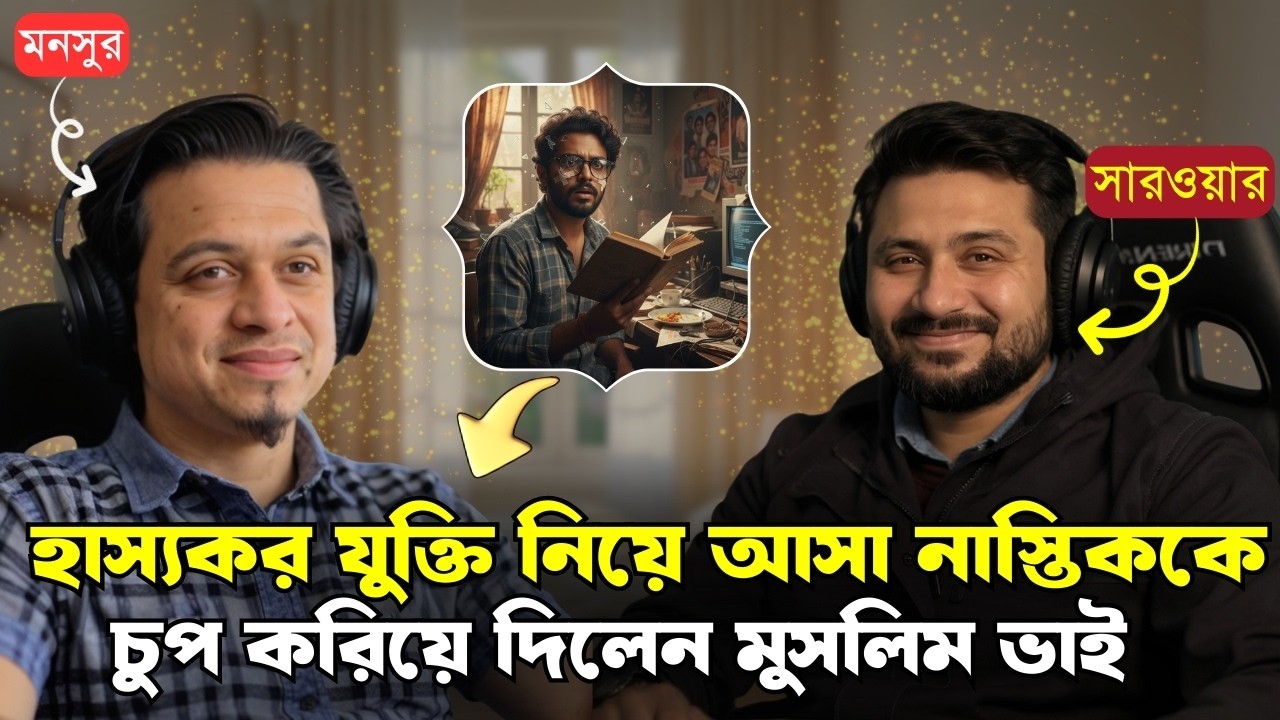 😂লজিক ছাড়া তর্ক করতে গিয়ে নাস্তিকের বড়সড় লজ্জা! মুসলিমের জবাবে থেমে গেল নাস্তিক | Dawahwise Bangla