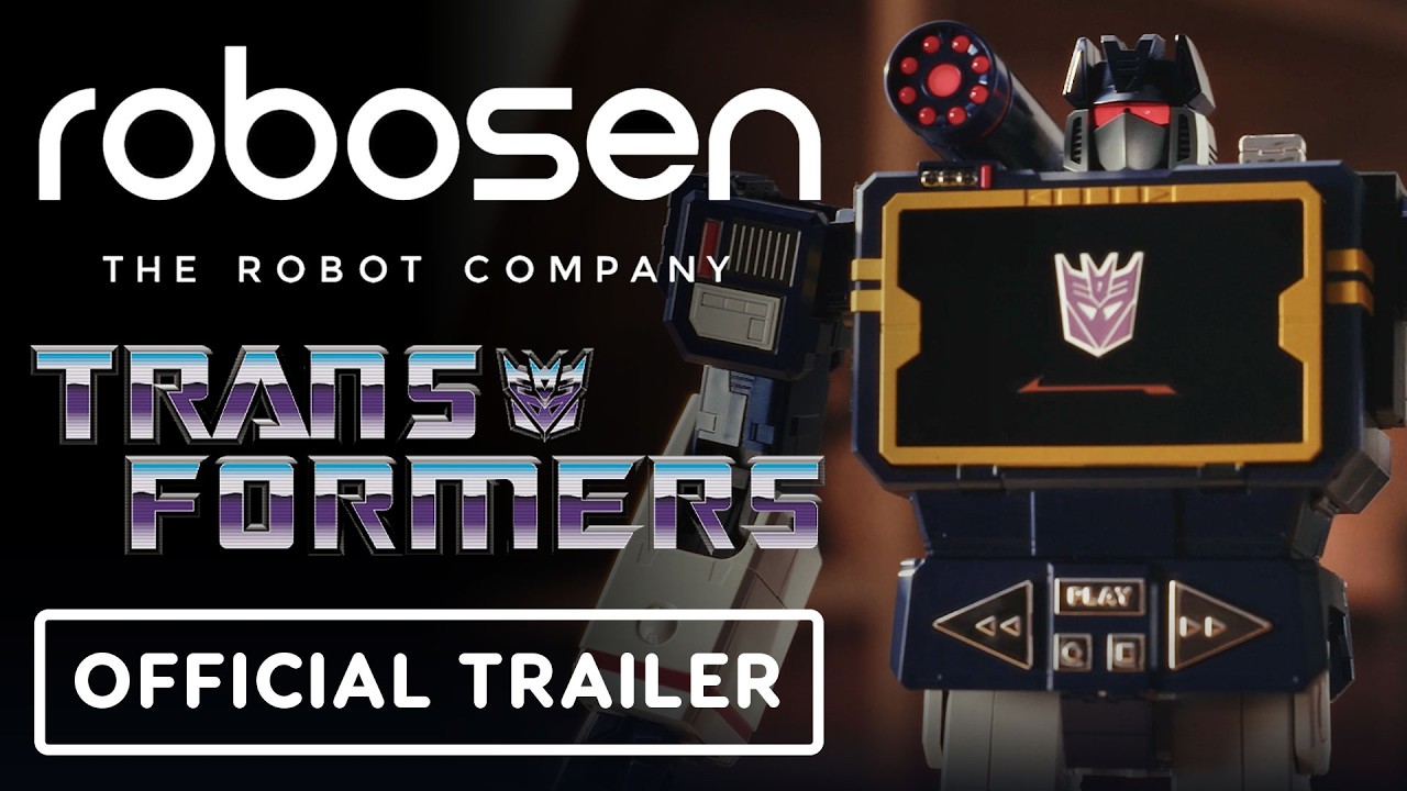 Robosen's Transformers Soundwave Robot - Official Trailer