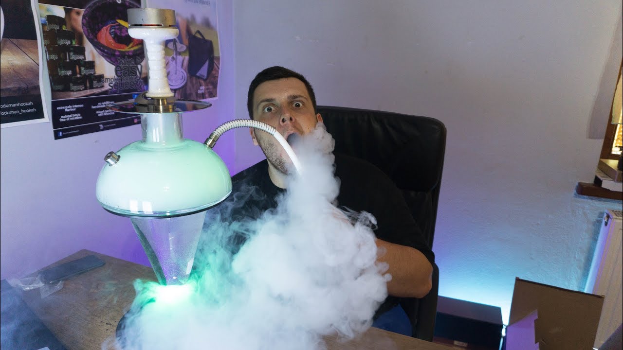 VODNÁ FAJKA ▶️ ODUMAN N5 *PECKA NA STOLE*